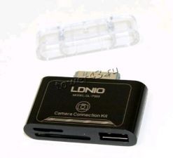 Картридер для iPad/iPhone4 (USB/SD/Miсro SD) DL-P301/DL-P303 Цена