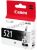 Картридж Canon CLI-521BK черный оригинальный для Pixma ip3600/4600 /MP540/620/630/980