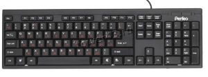 Клавиатура PERFEO CLASSIC, USB, проводная, цвет черный Купить