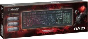 Клавиатура Defender Raid GK-778DL RU, Rainbow, 104  USB Цена