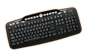 Клавиатура Jet.A BasicLine K14  c 18-ю клавишами быстрого доступа USB, черная Купить