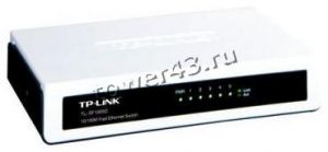 Коммутатор TP-Link TL-SF1005D/LS1005 5-port SwithHub 10/100Mbps Retail Купить