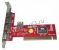 Контроллер PCI -> USB2.0 (4 Port, USB 2,0 Hub, PCI card) oem