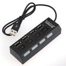 Контроллер внешний USB2.0 Hub 4-х Perfeo H-028/031 Купить