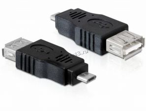 Переходник OTG USB 2.0 AF -> мини USB мама Купить