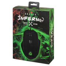 Мышь Oklick 815G Inferno (зеленая подсветка) 5кн. игровая, 2400dpi, USB Цены